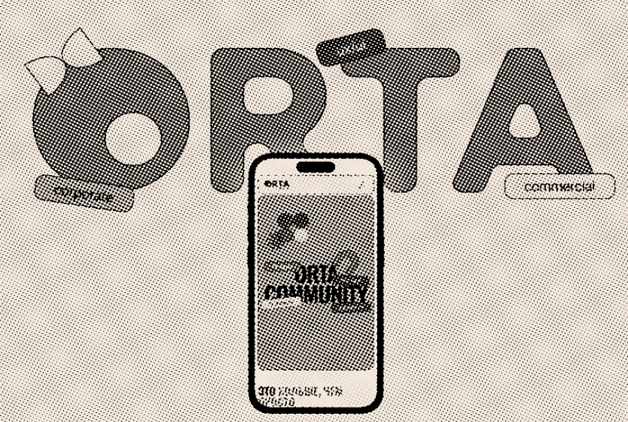 ORTA community website design — lunö studio case