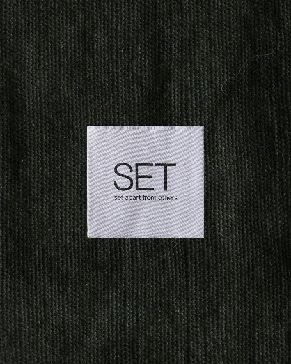 SET woven clothing label: set apart from others